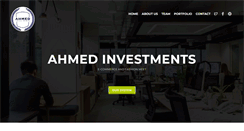 Desktop Screenshot of ahmedinvestments.com