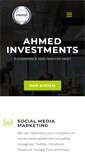 Mobile Screenshot of ahmedinvestments.com
